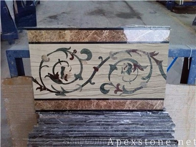 Polishing kas fes Wood leeg Marble Medallion