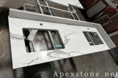 3cm Oriental Calacatta Chav ua noj Countertops